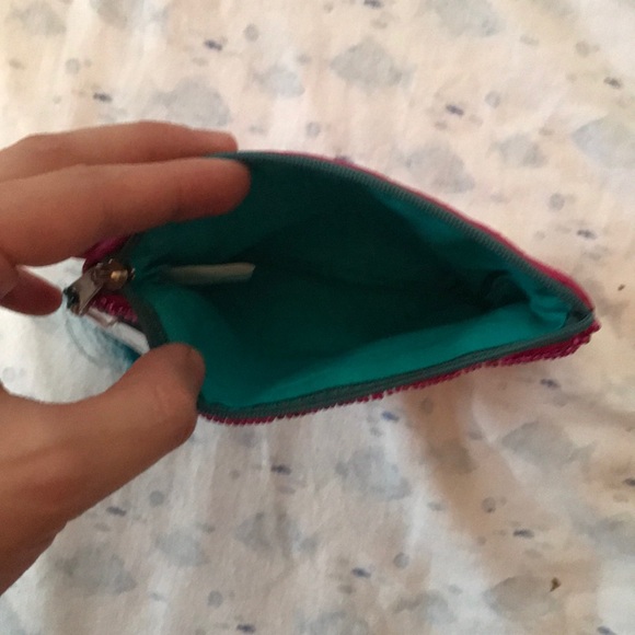 NWT Beaded Camel Zipper Pouch - Picture 5 of 5